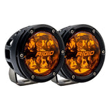 Rigid 360-Series 4" Spot Amber Pro Pod Light - Pair