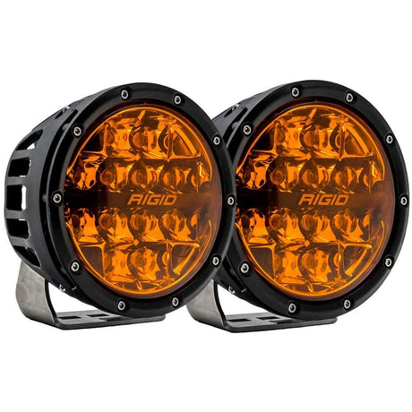 Rigid 360-Series 6" Spot Amber Pro Pod Light - Pair