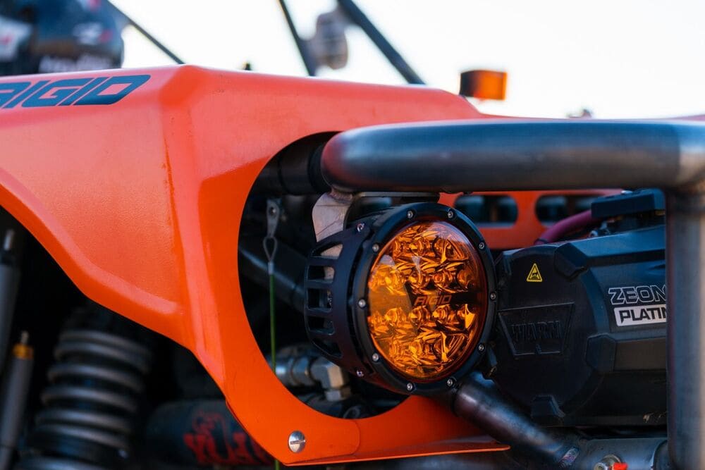 Rigid 360-Series 6" Spot Amber Pro Pod Light - Pair