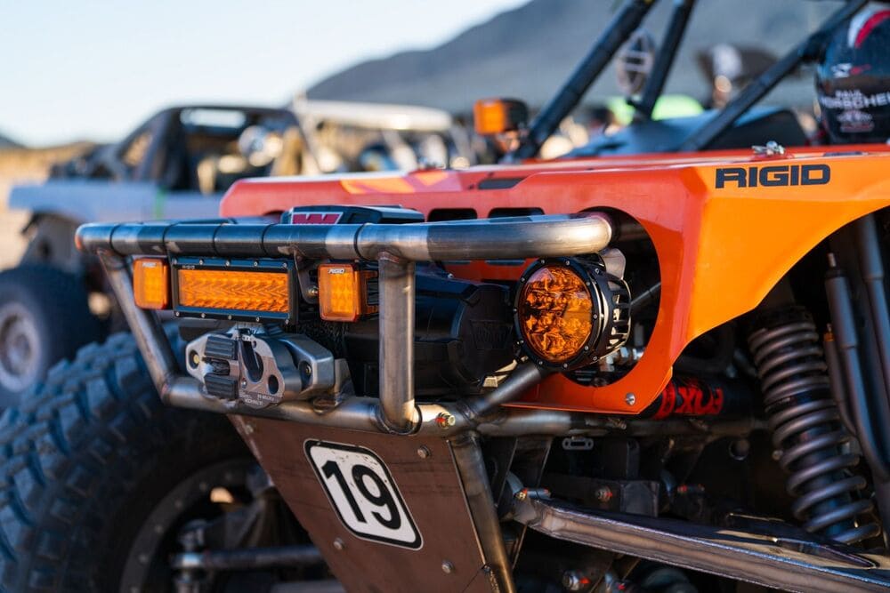 Rigid 360-Series 6" Spot Amber Pro Pod Light - Pair