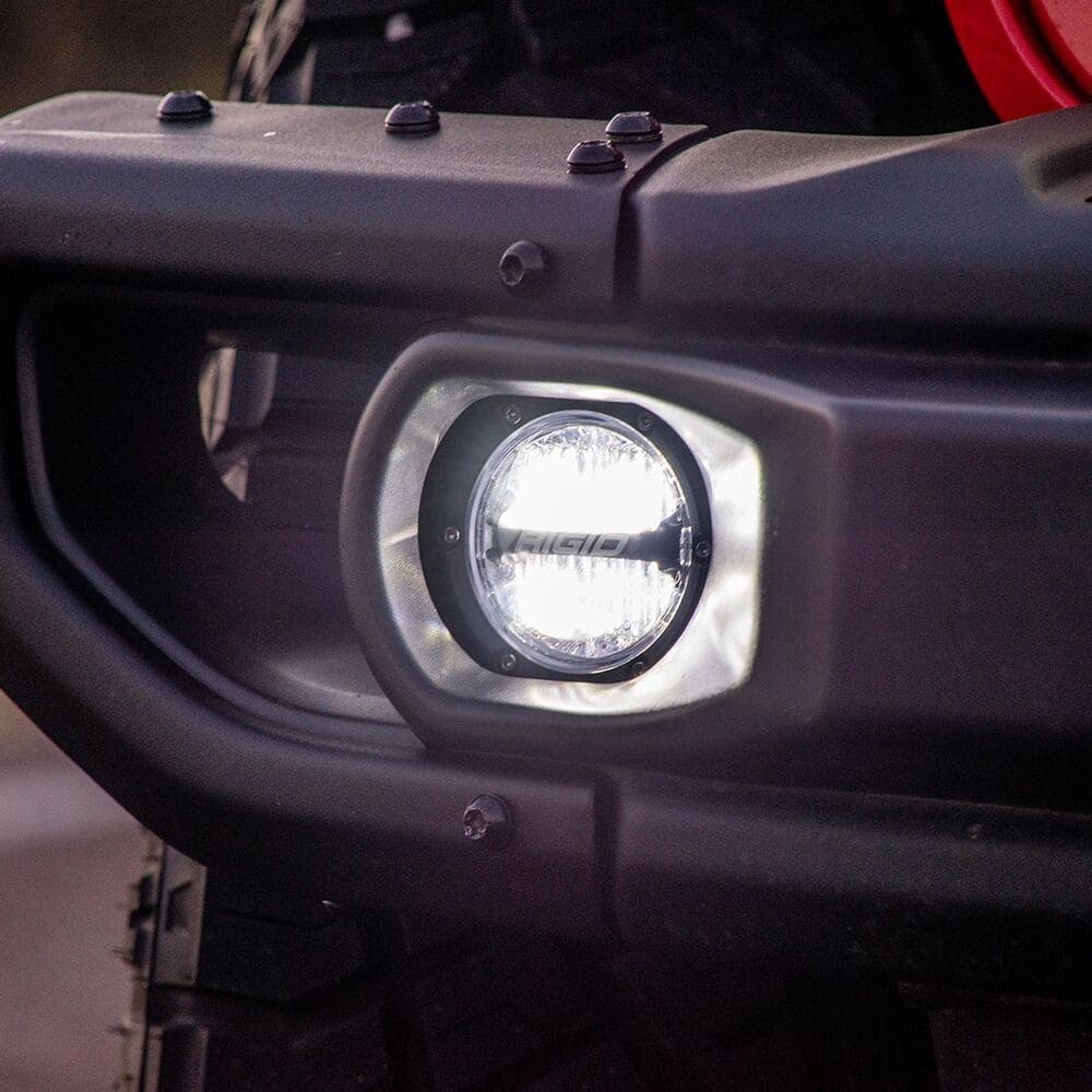 Rigid 360-Series Pro Surface Mount SAE Fog Pod Light - Pair