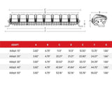 Rigid 50" Adapt Surface Mount Light Bar