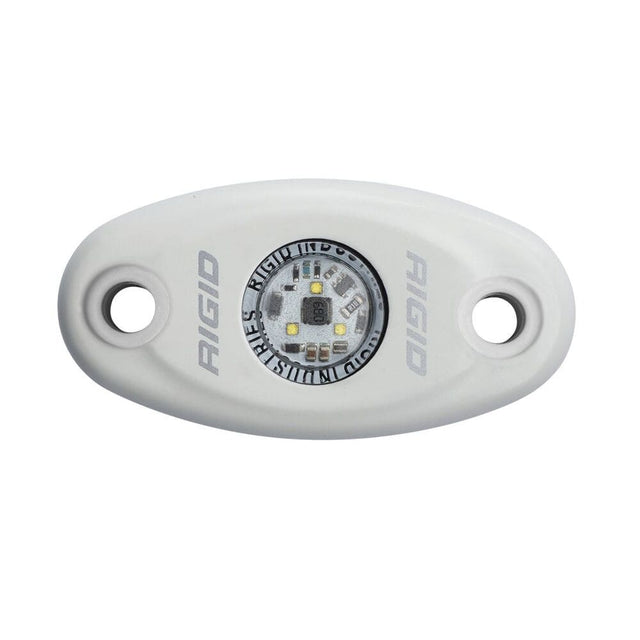Rigid A-Series Low Power Flat Mount Cool White Pod Light