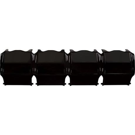 Rigid Adapt 10" Black Polycarbonate Plastic Cover