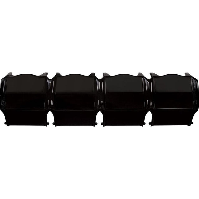 Rigid Adapt 10" Black Polycarbonate Plastic Cover
