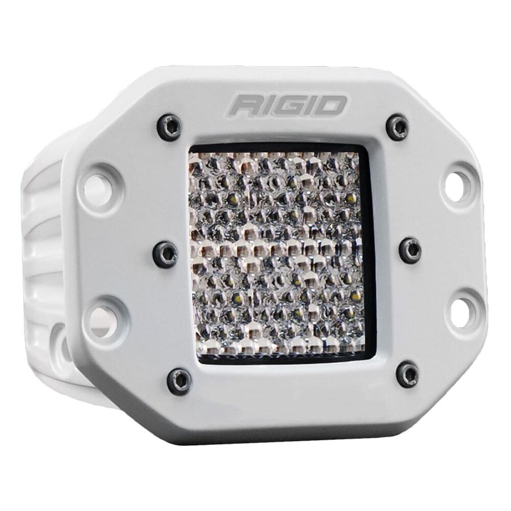 Rigid D-Series Pro Flood Diffused Flush Mount White Pod Light