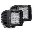 Rigid D-Series Pro Flood Diffused Surface Mount Pod Light - Pair