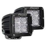 Rigid D-Series Pro Flood Diffused Surface Mount Pod Light - Pair