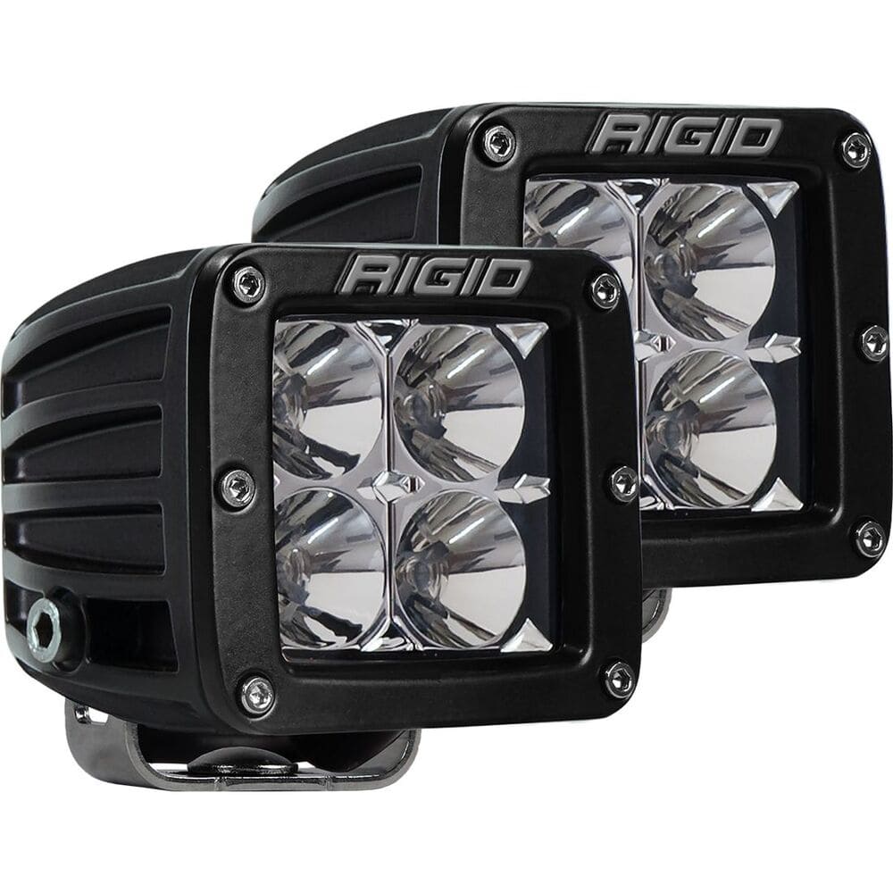 Rigid D-Series Pro Flood Surface Mount Pod Light - Pair