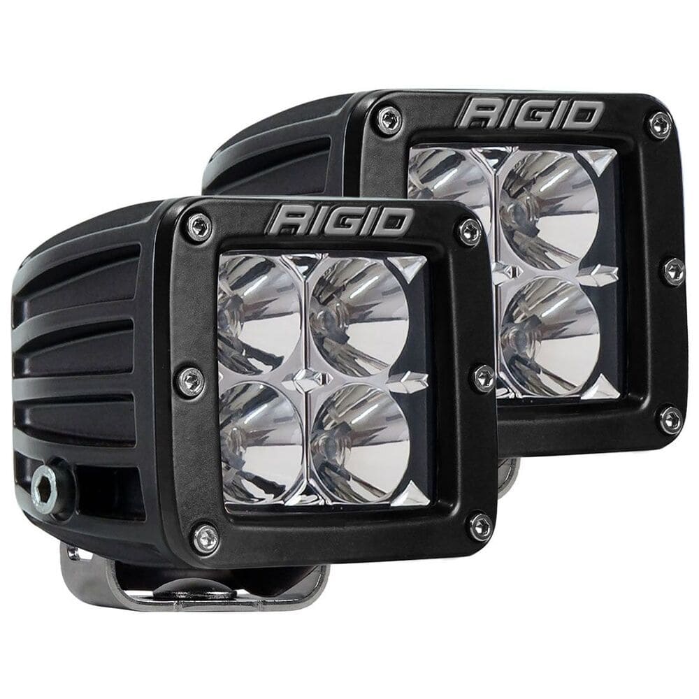 Rigid D-Series Pro Spot Surface Mount Pod Light - Pair