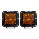 Rigid D-Series Spot Amber Pro Pods Light - Pair