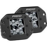 Rigid D-Series Spot Pro Flush Mount Pod Light - Pair