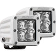 Rigid D-Series Spot Pro Surface Mount White Pods Light - Pair