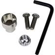 Rigid D-Series Surface Mount Light Hardware Security Kit