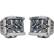Rigid D-SS Series Pro Flood Surface Mount White Pods Light - Pair