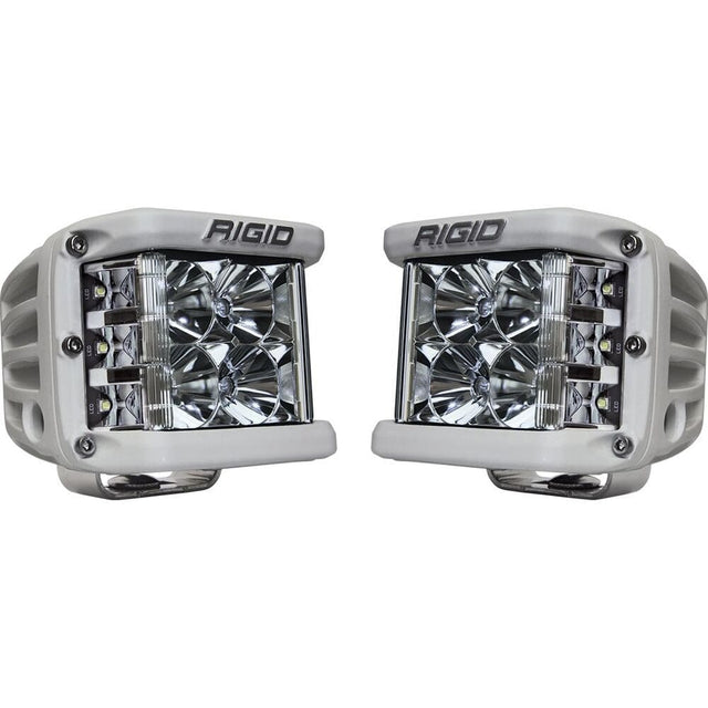 Rigid D-SS Series Pro Flood Surface Mount White Pods Light - Pair