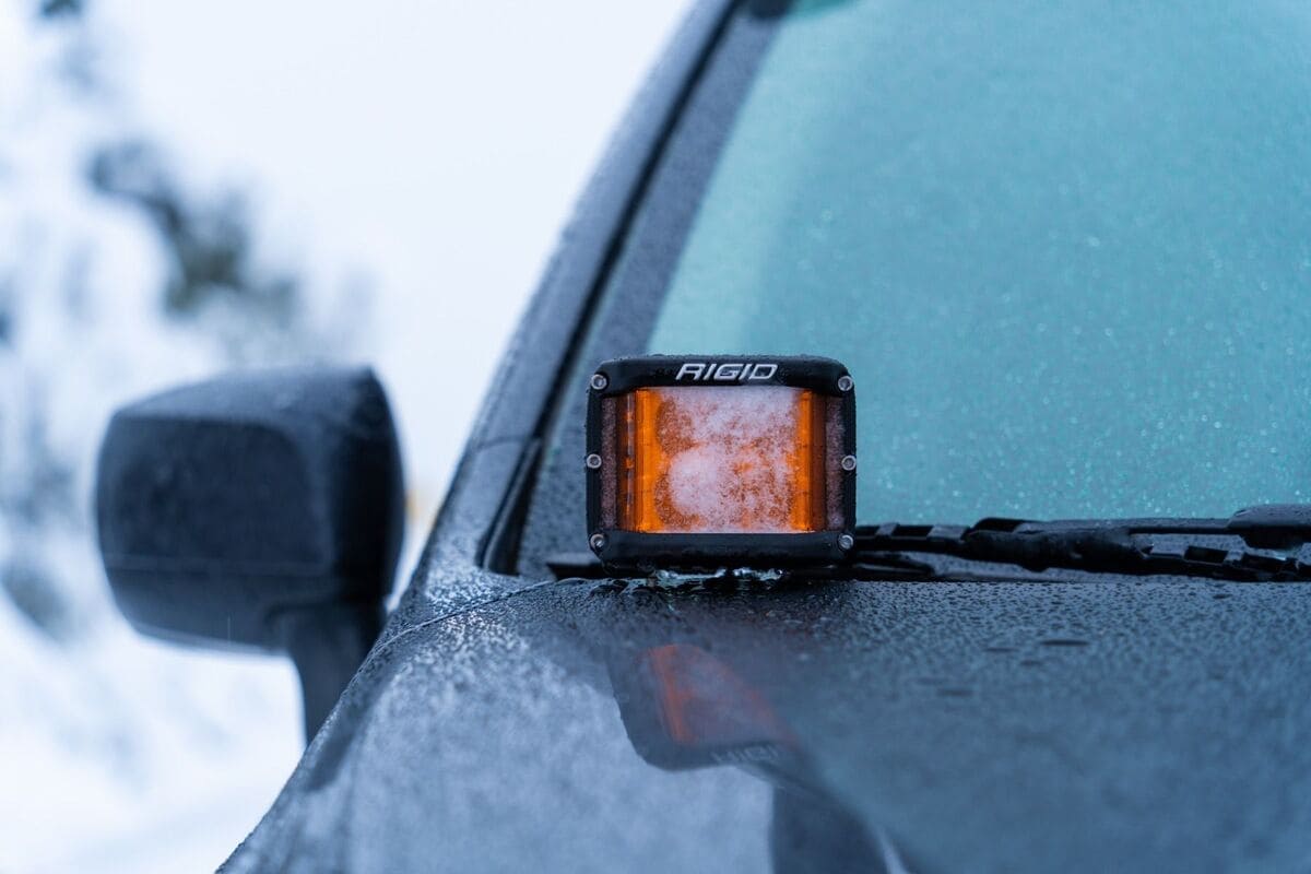 Rigid D-SS Spot Amber Pro Pods - Pair