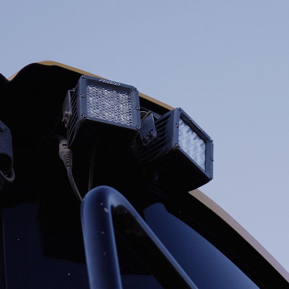 Rigid D-XL Series Pro Driving Diffused Surface Mount Pods Light - Pair