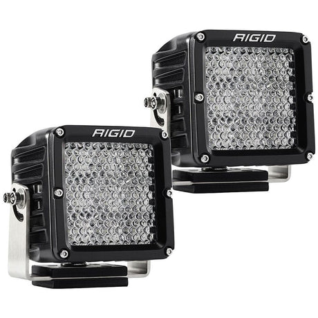 Rigid D-XL Series Pro Flood Diffused Surface Mount Pods Light - Pair