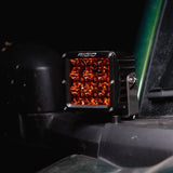 Rigid D-Xl Series Spot Pro Surface Mount Amber Pods Light - Pair