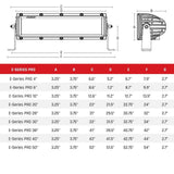 Rigid E-Series 10" Pro Driving Surface Mount Light Bar