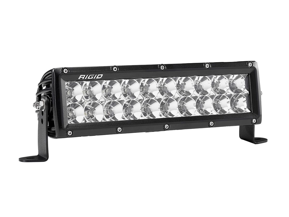Rigid E-Series 10" Pro Flood Surface Mount Light Bar - Black