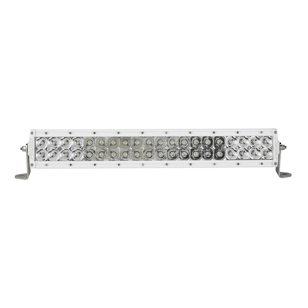Rigid E-Series Pro 20" Spot Flood Combo Surface Mount Light Bar - White