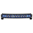 Rigid Radiance+ Curved 20" Broad Spot Surface Mount Light Bar w/ Blue Backlight