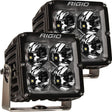 Rigid Radiance+ XL RGBW Spot Drive Surface Mount Pod Light - Pair