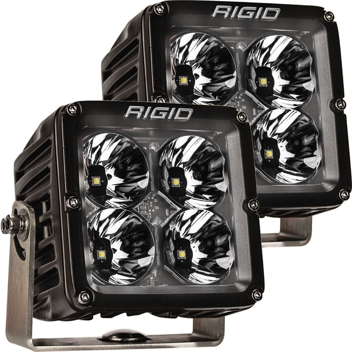 Rigid Radiance+ XL RGBW Spot Drive Surface Mount Pod Light - Pair