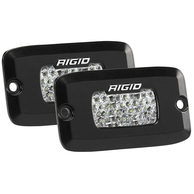Rigid SR-M Series Pro Flood Diffused Flush Mounts Pod Light Backup Kit