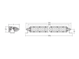 Rigid SR-Series 30" Spot Amber Pro Light Bar