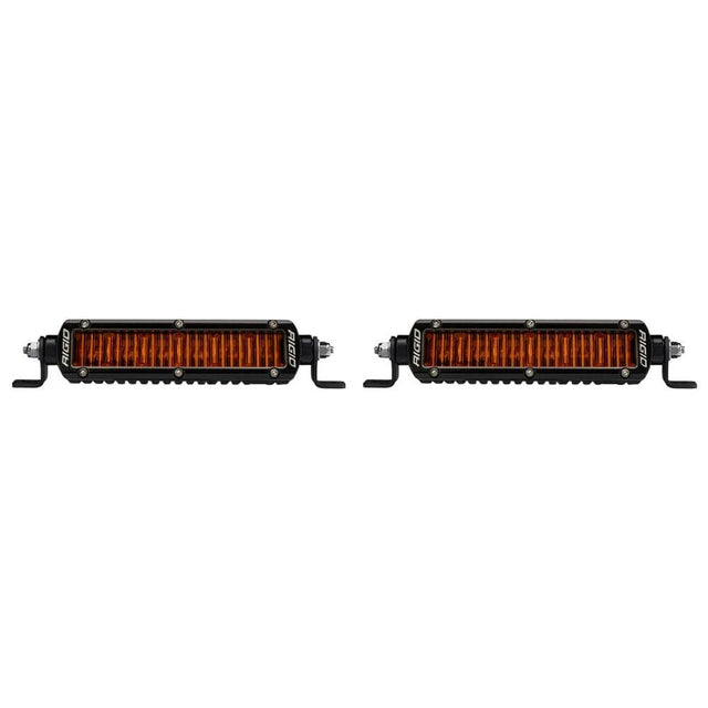 Rigid SR-Series 6" Amber Pro SAE Fog Lights - Pair