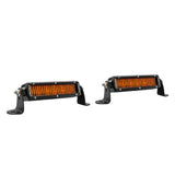 Rigid SR-Series 6" Amber Pro SAE Fog Lights - Pair