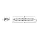 Rigid SR-Series 6" Amber Pro SAE Fog Lights - Pair