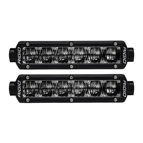 Rigid SR-Series Pro SAE 6" Surface Mount Light Bar - Pair