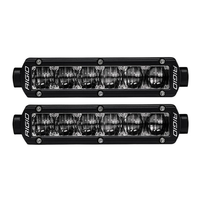 Rigid SR-Series Pro SAE 6" Surface Mount Light Bar - Pair