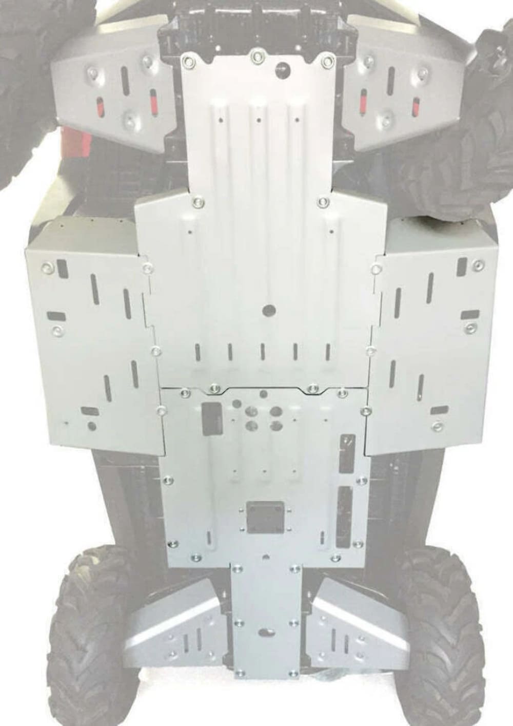 Rival Powersports '23-'25 Honda Pioneer 700 Alloy Central Skid Plate