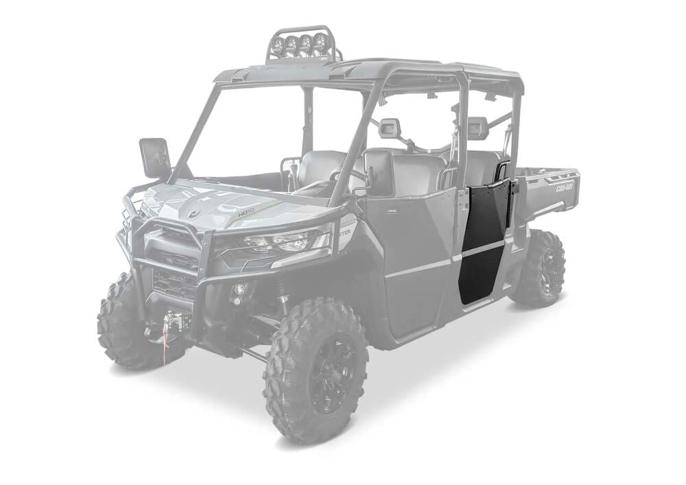 Rival Powersports '17-'25 Can-Am Defender HD5 Max Rear Half Doors