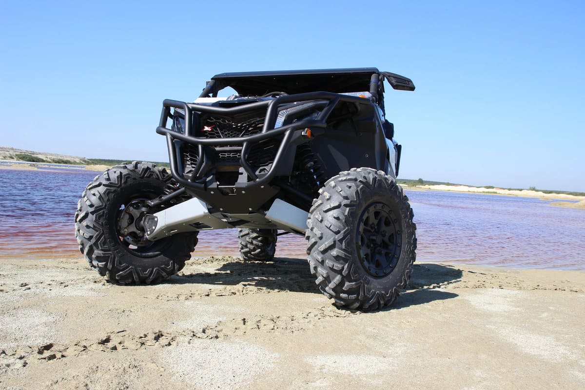 Rival Powersports Can-Am Maverick X3 72'' Alloy Front A-Arm Guards