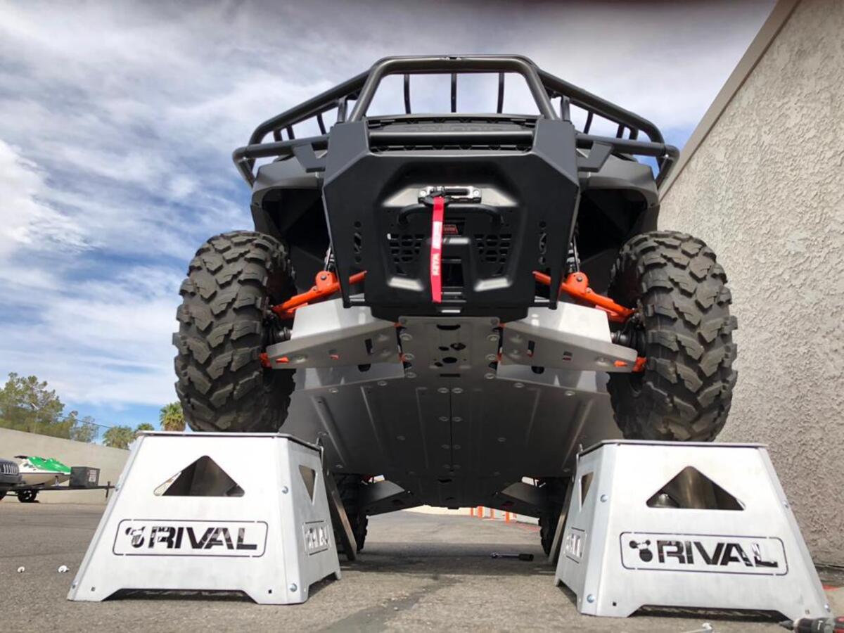 Rival Powersports Polaris Ranger XP 1000 Alloy Central Skid Plate