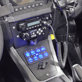 RLB Motorsports '22-'24 Polaris RZR Pro Series PRO8+ Rugged Radio Dash Mount Short