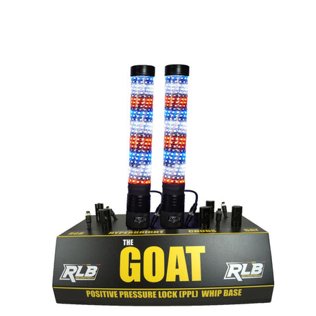 RLB Motorsports Chubs Bluetooth Fat RGB LED Whips