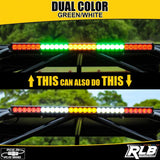 RLB Motorsports Honda Talon Dual Color LED Chase Light - Green/White