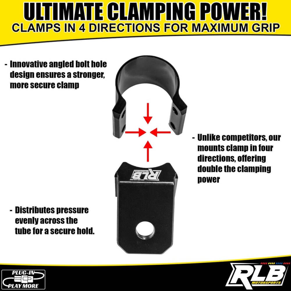 RLB Motorsports Light Pod A-Pillar Clamp