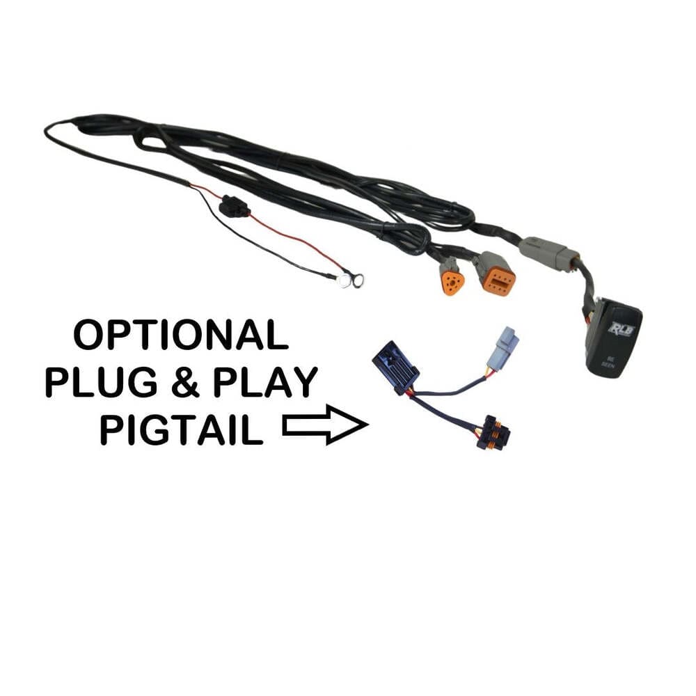 RLB Motorsports Polaris RZR Dual Color LED Chase Light - Blue/White