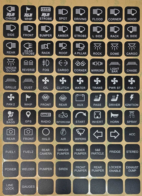 RLB Motorsports Pro8 Sticker Legend Auto