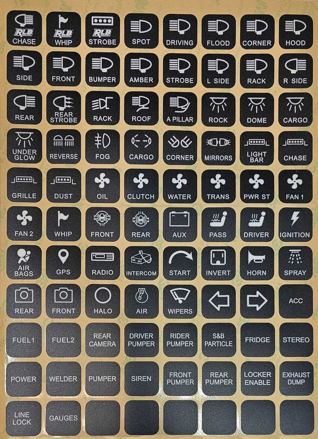 RLB Motorsports Pro8 Sticker Legend Auto