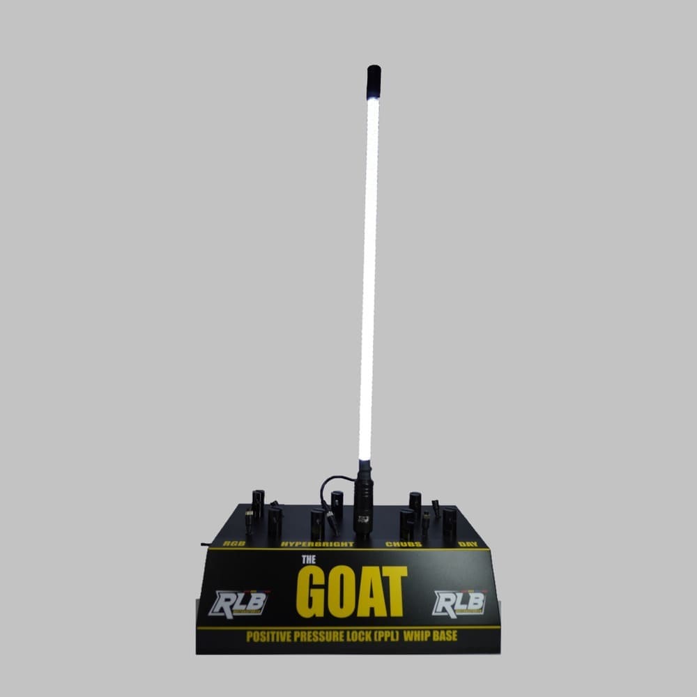 RLB Motorsports Solid Color GOAT LED Hyper Bright Whips