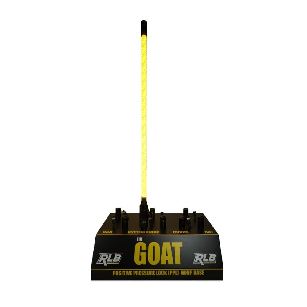 RLB Motorsports Solid Color GOAT LED Hyper Bright Whips